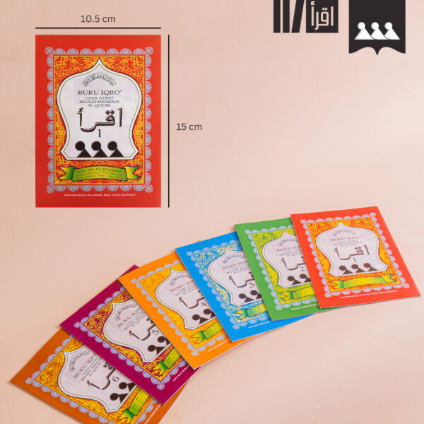 Buku IQRO’ Set Kecil Jilid 1-6