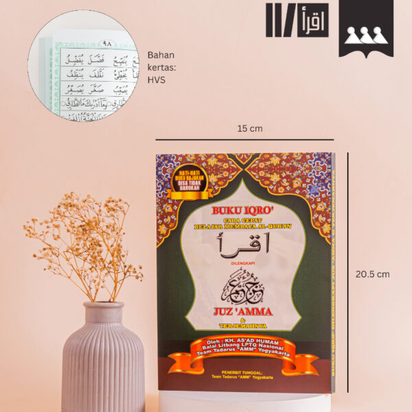 Buku IQRO' Bendel dan Juz 'Amma Besar Warna