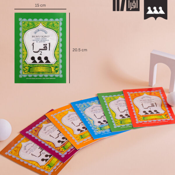 Buku IQRO' Set Besar Jilid 1-6