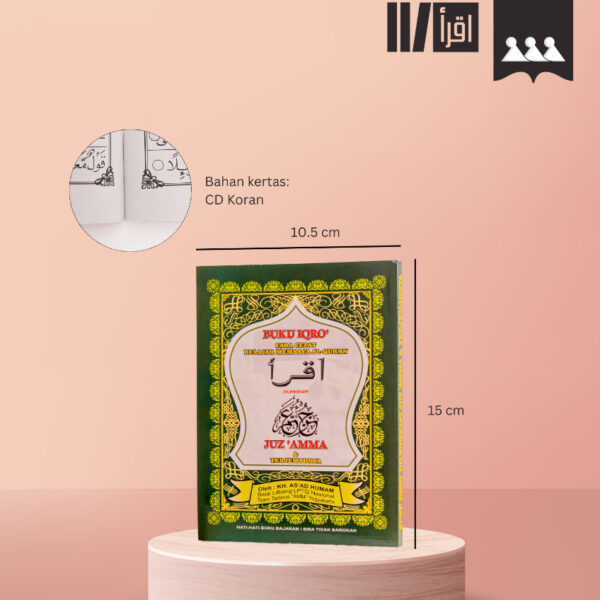 Buku IQRO' Bendel dan Juz 'Amma Kecil CD